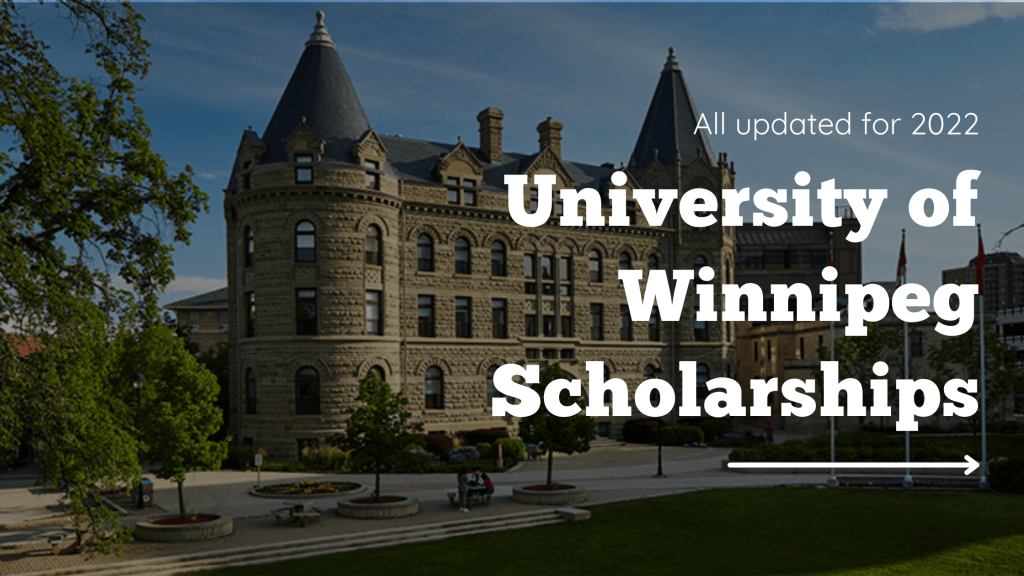 University of Winnipeg Scholarship for international students
